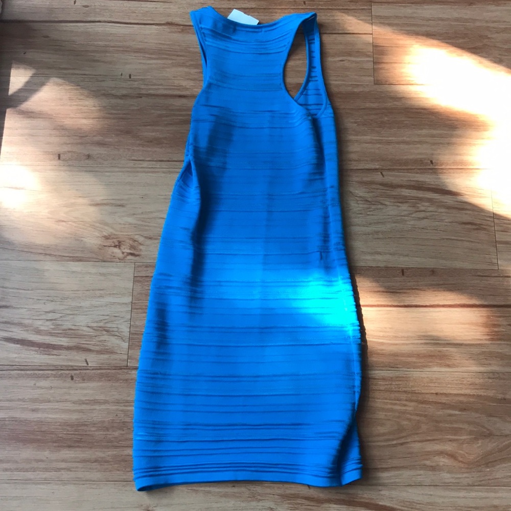 Turquoise Mini Dress - Picture 4 of 5